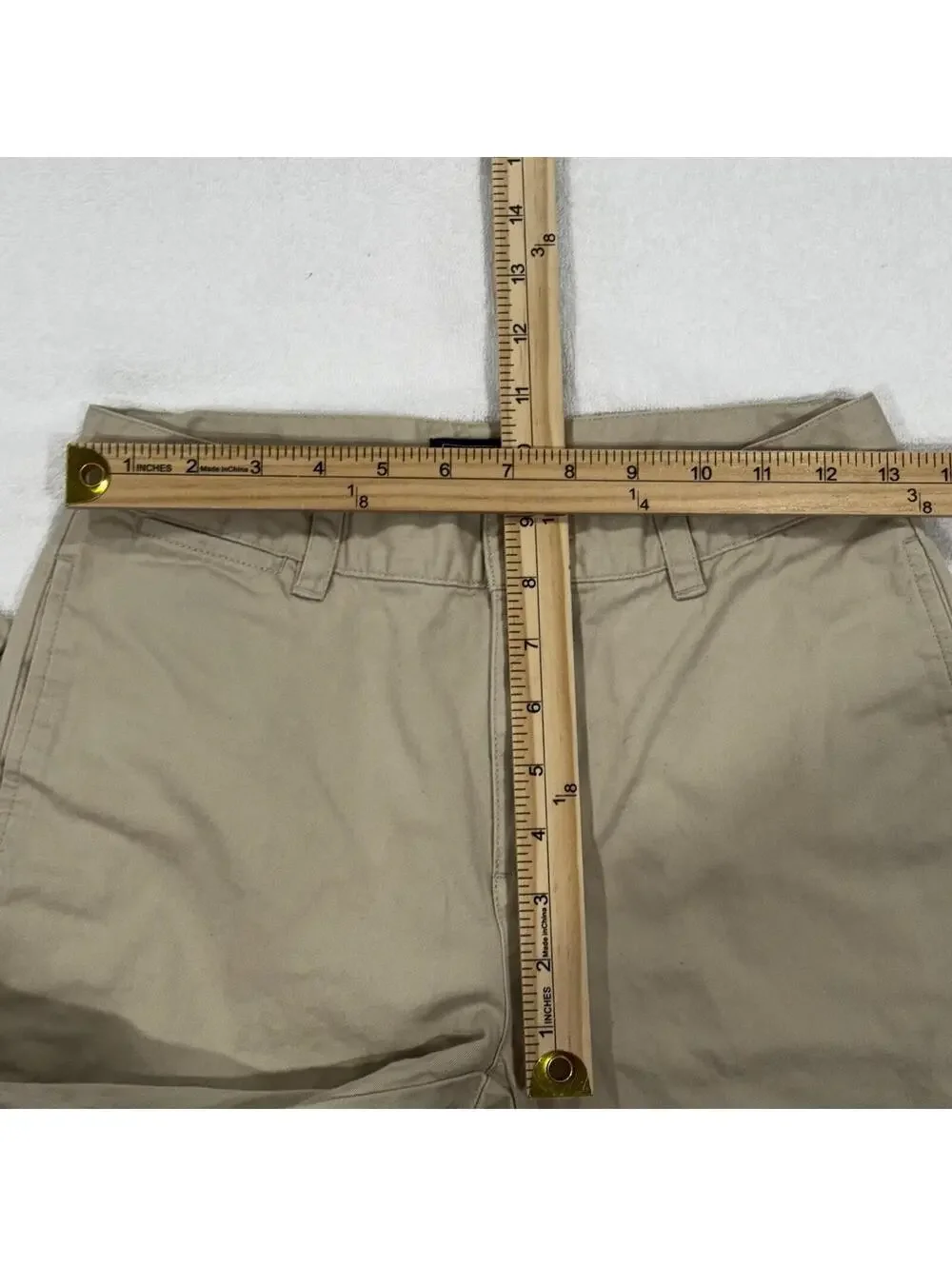Polo By Ralph Lauren Boy’s Size 14 Straight Leg Classic Chino Tan Khaki Dressy